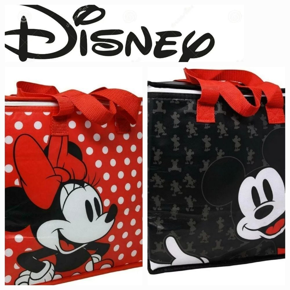 Disney Mickey & Minnie‎ Mouse Insulated Reusable Tote Bag